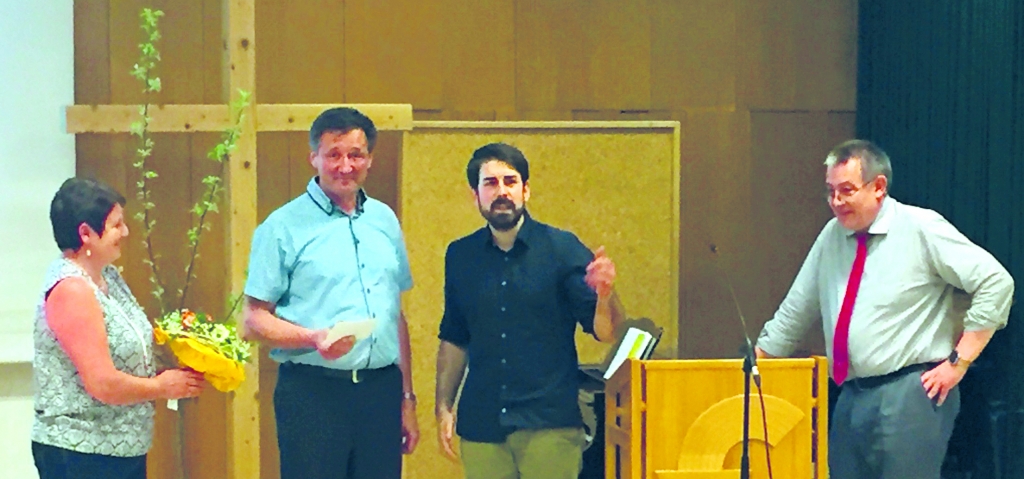 Verabschiedung Helmut in der JHV 2018